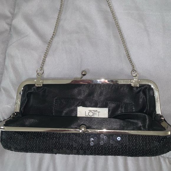 Ann Taylor Loft Sequin Clutch - Picture 2 of 4